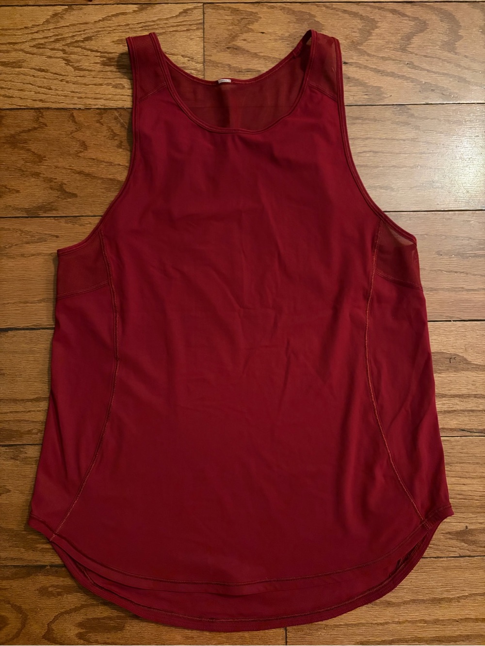 Lululemon Sculpt Tank Dark Red